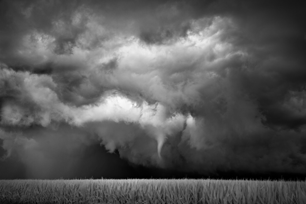 Mitch Dobrowner, Funnel-Cornfield | Afterimage Gallery