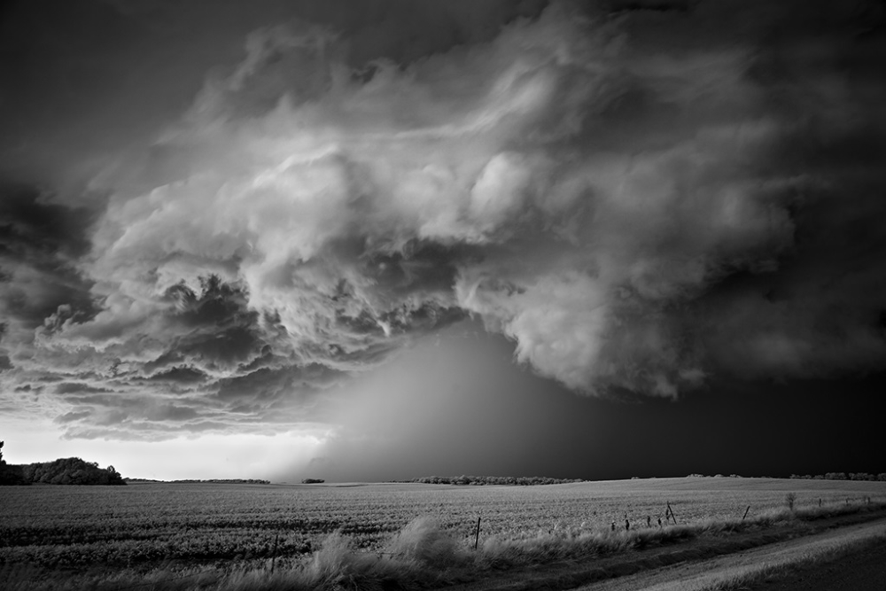 Mitch Dobrowner, Storm over Field | Afterfimage Gallery