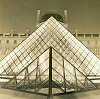 Paris--Louvre-Two Pyramids