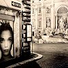Rome--Girl and Spikey Hair