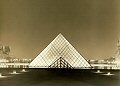 Paris--Louvre-Pyramids and Tuileries