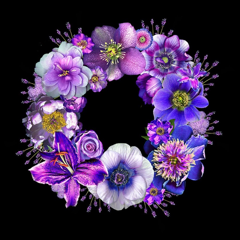 Carolyn Brown, Purple Flower Ring