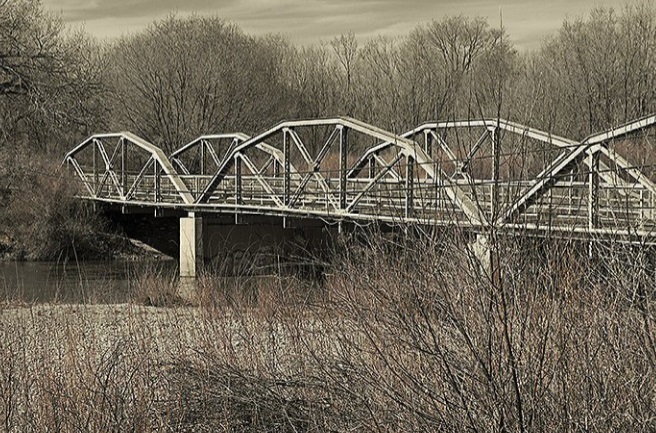 Steven A. Jackson, Bridge over Rio Grande