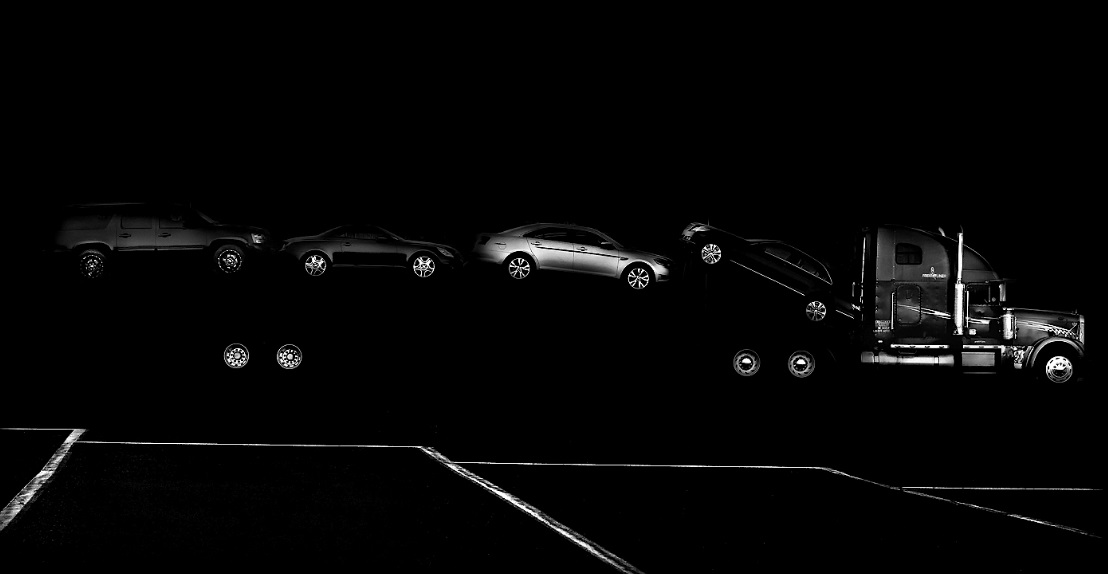 Michael Massaia, Seeing the Black Dog-New Jersey Turnpike