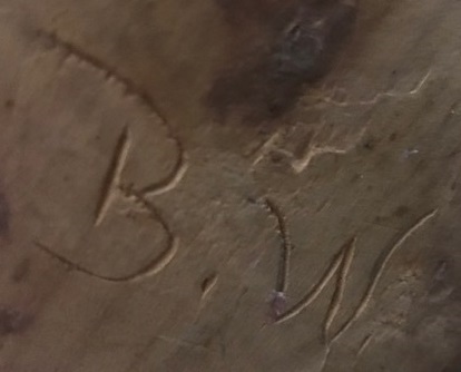Brett Weston, Carved signature