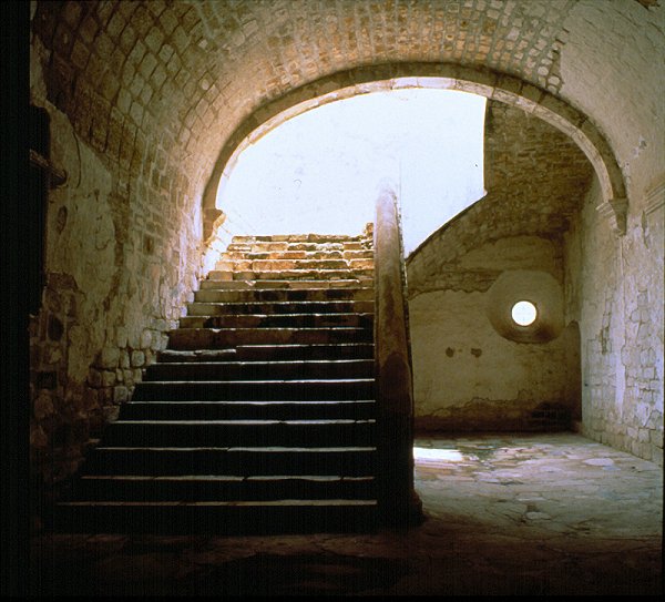Claustral Stairway and Window