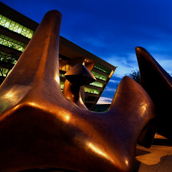 The Dallas Piece by Sculptor Henry Moore
