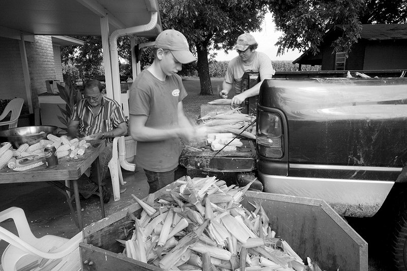 Jenny Ellerbe, Corn Shucking