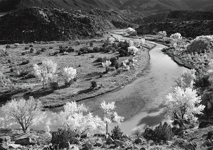 Craig Varjabedian, The Rio Chama from the Overlook